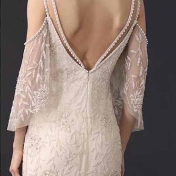 Theia Wedding Dress Size 12 - Picture 10 of 14